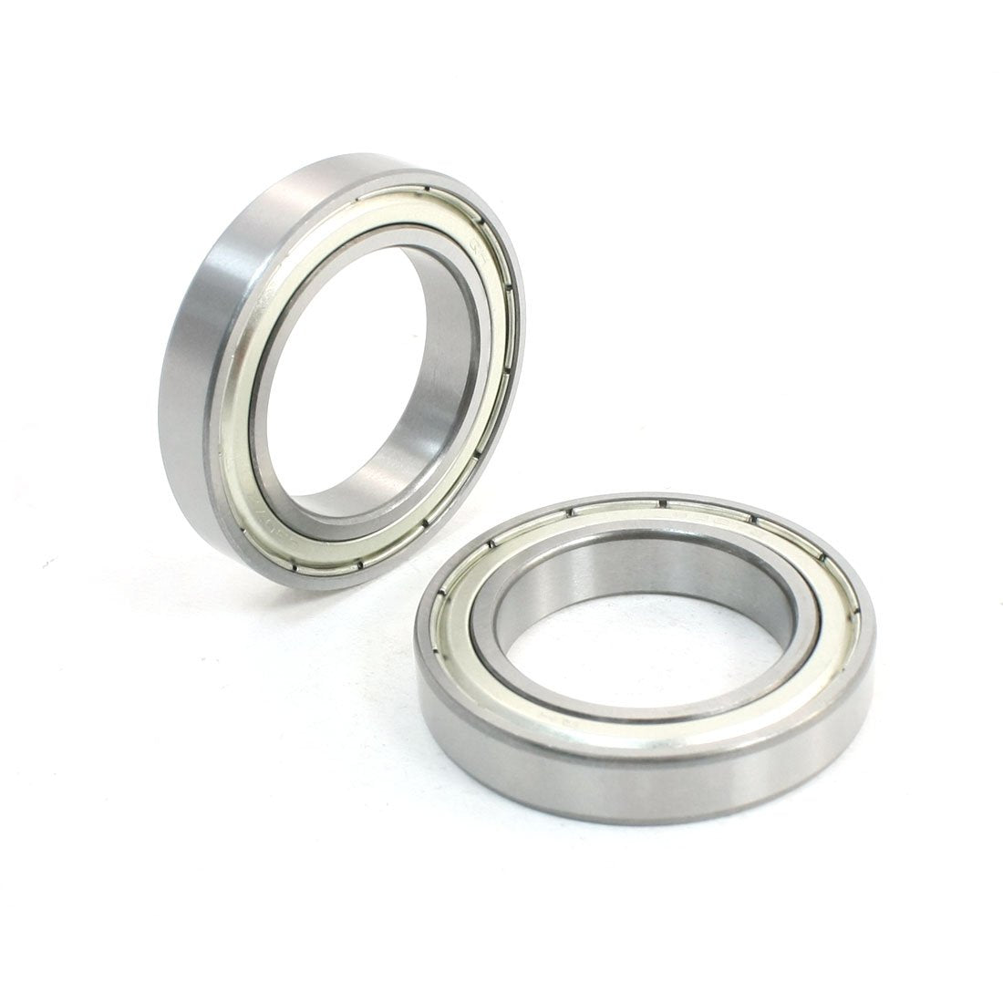 2Pcs 6907Z One Row Sealed Deep Groove Radial Ball Bearings 35x55x10mm