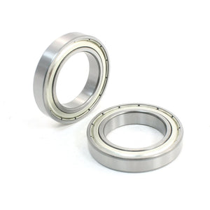 2Pcs 6907Z One Row Sealed Deep Groove Radial Ball Bearings 35x55x10mm