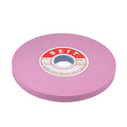 7-Inch Bench Grinding Wheels Pink Aluminum Oxide PA 100 Grit for Surface Grinding