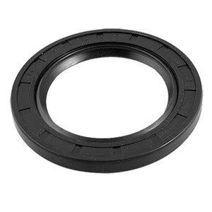 Metric Rotary Shaft Oil Seal 50x72x7mm TC Double Lips Rubber, Black