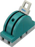 AC 250V 32A 2 Pole Double Throw Circuit Control Knife Disconnect Switch, Green