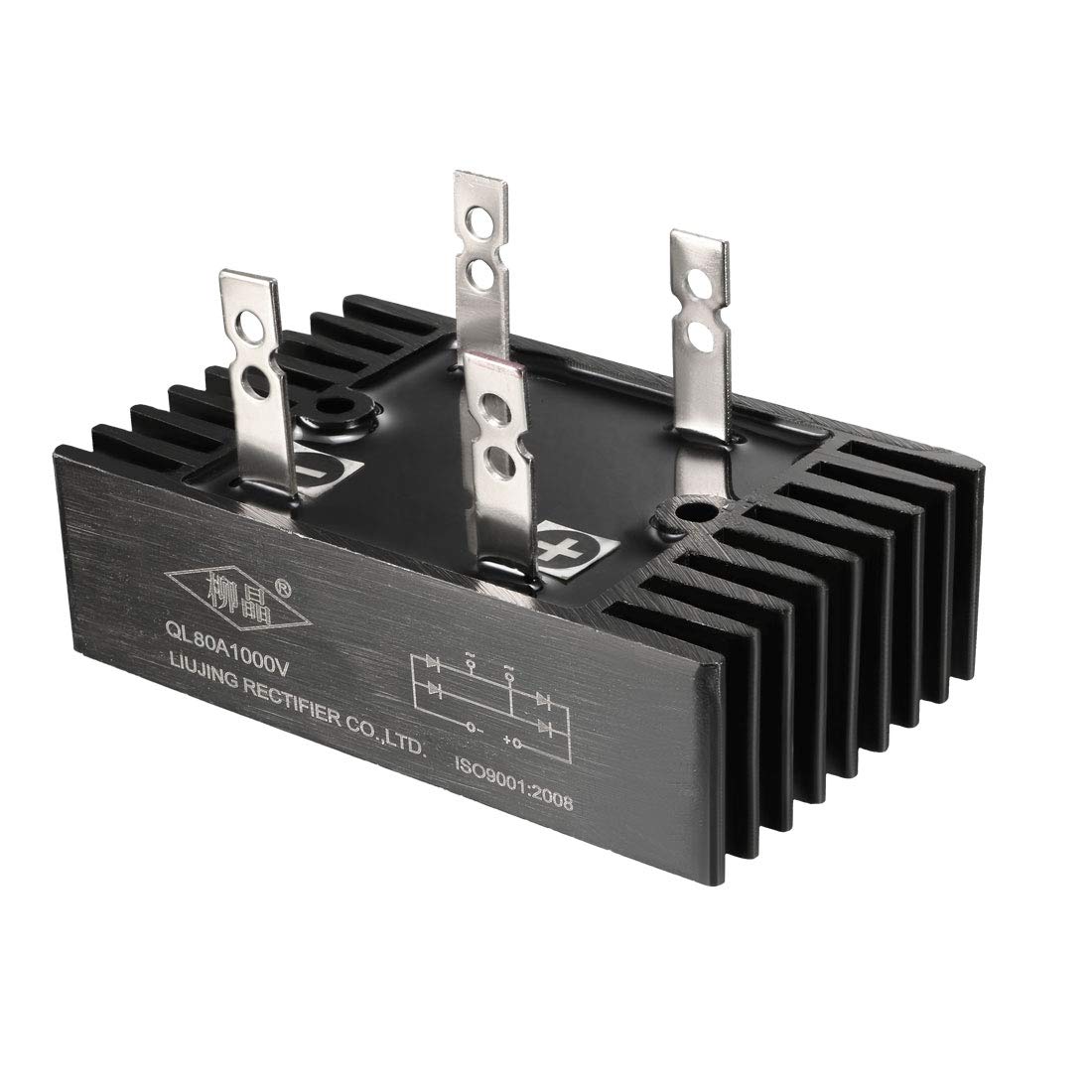QL80A1000V 4 Terminals Single Phase Power Bridge Rectifier Diode Module 80A 1000V