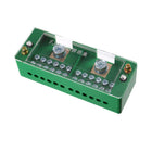 2 Inlet 12 Outlet Terminal Strip Blocks 660V 150A Single Phase Distribution Block for Meter Box