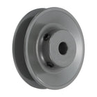 BK36-1/2 V-Belt Sheave 1/2"Bore 3.75"OD Single Groove Web Sheave Bored-to-Size Sheave, Cast Iron, Belt Section for 3L or B Belt