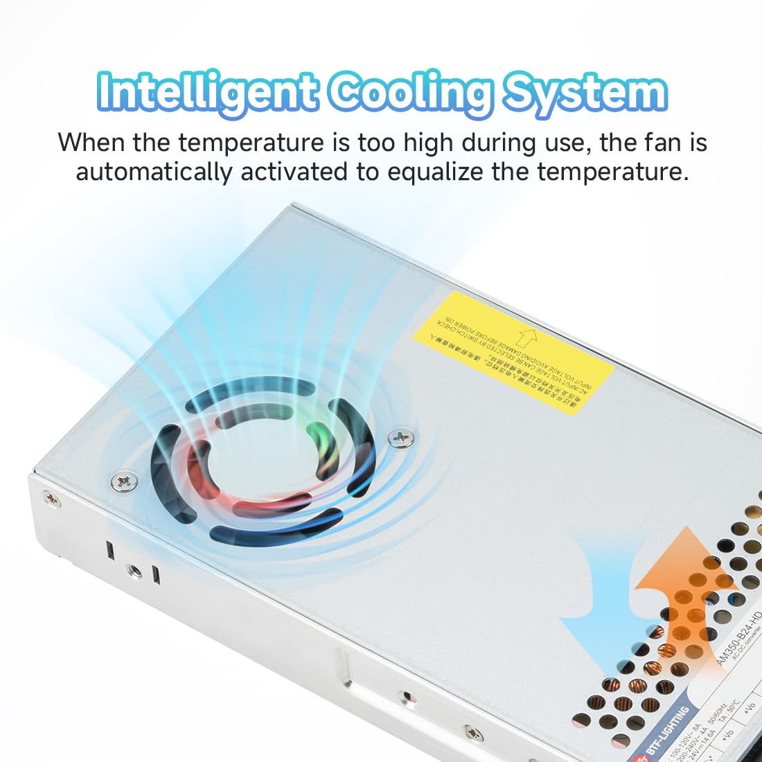 LinkMejor Alimentatore DC24V 350W Componente Riconosciuto UL per Striscia LED