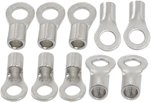 RNB8-6S Type 8 AWG Non Insulated Ring Connectors 10 Pcs