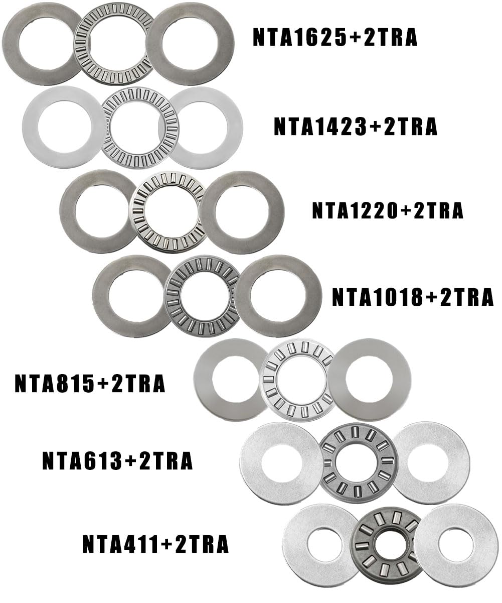 4 sztuki NTA1018+2TRA, tłokowe osłony ściernicy, średnica 5/8", średnica zewnętrzna 1-1/8"