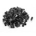 SV3.5-5 Fork Insulated AWG 14-12 Wiring Terminals with 120 Piece, Black