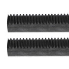 Steel Gear Rack, 2 Pcs 1.5Mod 500mm x 20mm x 20mm Total 3.3 ft Heavy Duty Straight Linear Spur Rack for Machines Automotive