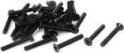 M5x35mm Carbon Steel Countersunk Head Hex Socket Screw 30pcs