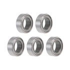 SMR74ZZ Deep Groove Ball Bearings 4mm x 7mm x 2.5mm Double Shielded Stainless Steel 5pcs