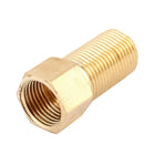 1/2PT Male to Female Thread Brass Pipe Nipple Connector Fitting 5cm