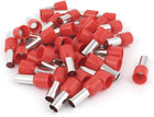 30 Pcs Crimp Terminal Pre Insulated Ferrule Tube Red E16-12 6AWG 16mm2
