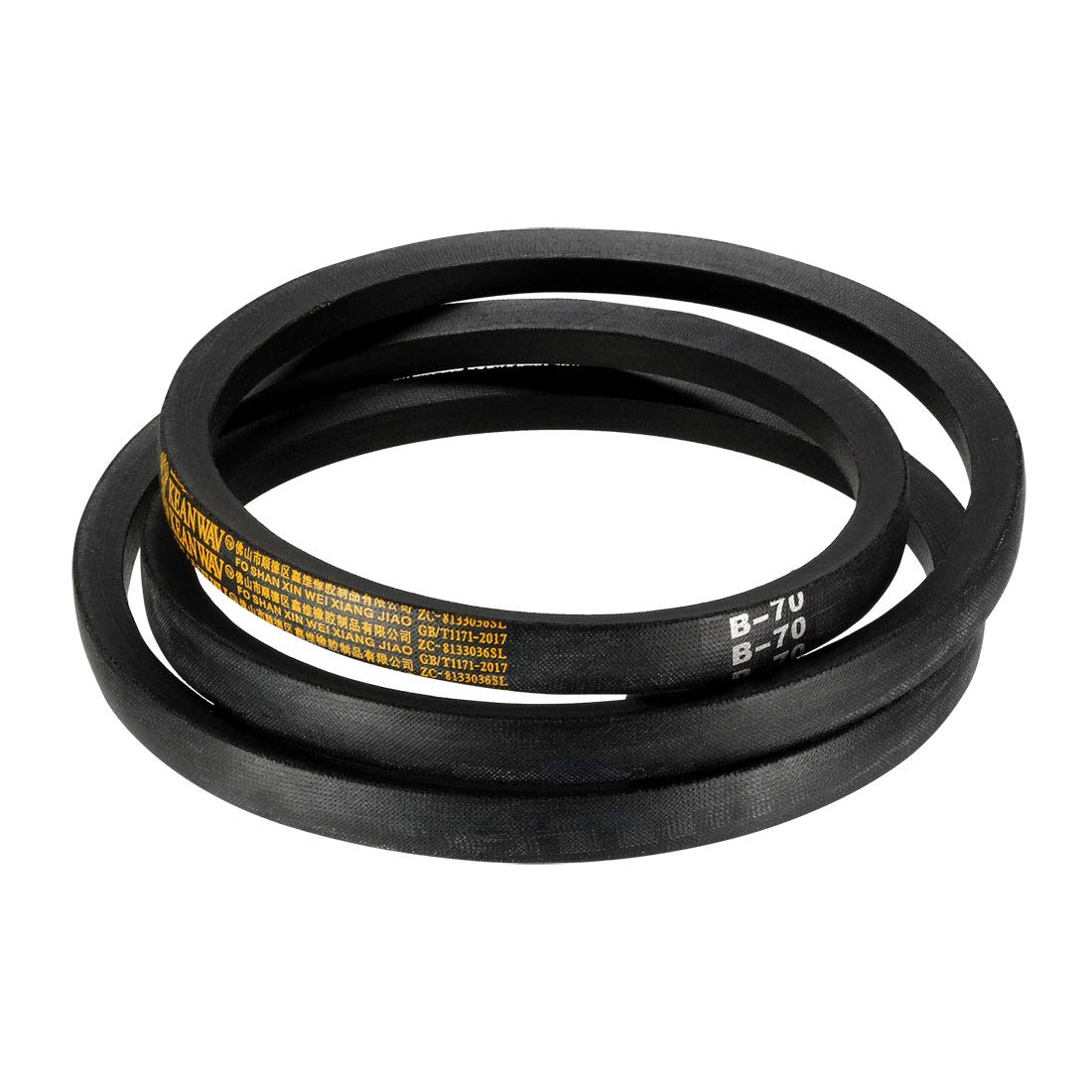 B-70 V-Belts 70" Inner Length, B-Section Rubber Drive Belt
