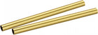 Brass Round Tube 7mm OD 0.5mm Wall Thickness 100mm Length Pipe Tubing 2 Pcs