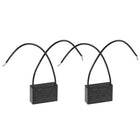 Ceiling Fan Capacitor CBB61 1.8uF 250V AC 2 Wires Metallized Polypropylene Film Capacitor 37x24x13mm for Electric Fan Pump Motor Generator 2Pcs