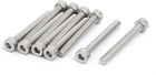 M4X35mm 316 Stainless Steel Fully Thread Hex Socket Cap Screw Bolt 10pcs