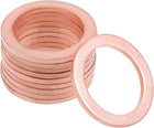 10 Pcs M16 x 22mm x 1.5mm Copper Flat Washer Sealing Ring for Screw Bolt Nut