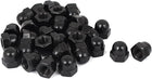 Acorn Hex Cap Nuts - 30Pcs M8 Dome Nuts Carbide Steel Hexagon Decorative Cap Nut for Screws Bolts Black