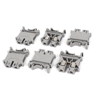 a14120800ux0422 57A 2 UK6N DIN Rail Terminal Block Connector, 800V, 6 Piece, 6 mm, Gray