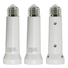 Adaptateur d'extension de prise de lampe, adaptateur d'extension de prise E26/E27, prise d'extension de lampe à ampoule de 5,31 pouce, adaptateur d'extension de prise de lampe, adaptateur de support de lampe vissé pour lampe de ventilateur de prise
