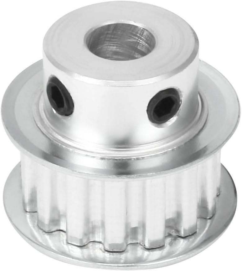 Aluminum 15 Teeth 8mm Bore 5.08mm Pitch Timing Belt Pulley for 10mm Belt