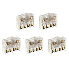 5PCS JW2-11 DPST 4 Screw Terminals Button Actuator Micro Momentary Limit Switches