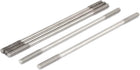 M6x160mm 304 Stainless Steel Double End Threaded Stud Screw Bolt 5pcs