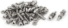 M4x20mm 304 Stainless Steel Hex Socket Head Cap Bolt Screw Nut w Washer 25 Sets