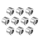 HK081410 Drawn Cup Needle Roller Bearings, Open End, 8mm Bore, 14mm OD, 10mm Width 3950N Static Load 3800N Dynamic Load 25000rpm Limiting Speed 10pcs
