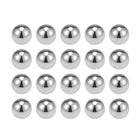 Precision Balls 8mm Solid Chrome Steel G25 for Ball Bearing Keychain Wheel 20pcs