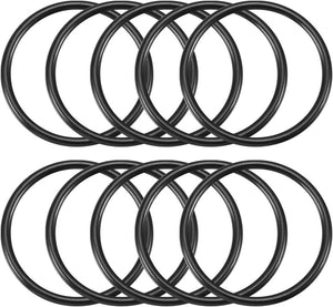 Nitrile Rubber O-Rings 45mm OD 38.8mm ID 3.1mm Width, Metric Sealing Gasket, Pack of 10