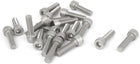 M5x18mm 304 Stainless Steel Hex Key Bolt Socket Head Cap Screws 20pcs