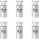 LinkMejor Plastic Cord Locks Stoppers End Spring Stop Single Hole Toggle Fastener Stoppers Rope for Shoelace