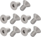 1/4-20 x 1/2" 304 Stainless Steel Flat Head Hex Socket Cap Screw 10pcs