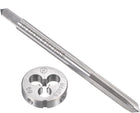 M4 x 0.5mm Metric Tap and Die Set, Machine Thread Screw Tap with Round Threading Die, Tap & Die Kit for Nut Screw Bolt Thread Repair