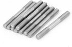 M6x60mm 304 Stainless Steel Double End Threaded Stud Screw Bolt 10pcs