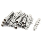 17pcs 14mm x 75mm Plastic Expansion Nails Hollow Wall Anchor Expandable Tube Connector Screws Bolts