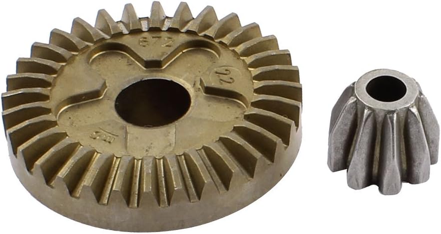 Metal Spare Part Electric Angle Grinder Spiral Bevel Pinion Gear Set