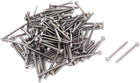 M2x25mm Stainless Steel Hex Key Socket Head Cap Machine Screws 100 Pcs
