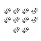 Compression Spring - 1.2mm Wire Dia, 14mm OD, 20mm Free Length Spring Steel Extension Spring,Black,10Pcs