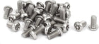 M6x12mm 304 Stainless Steel Button Head Torx Security Tamper Proof Screws 30pcs