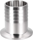 Clamp Hose Adapter 2.520 Inch Flange to 1-7/9 Inch Hose Barb Fitting