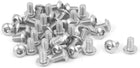 M3x5mm 316 Stainless Steel Fully Thread Button Head Hex Socket Cap Screw 40pcs