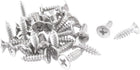 4mmx14mm Self Tapping Phillips Flat Head Sheet Metal Screws 30Pcs