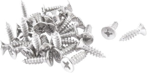 4mmx14mm Self Tapping Phillips Flat Head Sheet Metal Screws 30Pcs