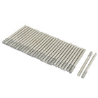 30pcs 3mm Cylindrical Nose 3mm Alloy Shank Grinding Buffing Bits