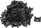 Bandă de fixare pentru cabluri Zip Tie cu montaj pe bază de tip Saddle, 9mm lățime, 50Pcs
