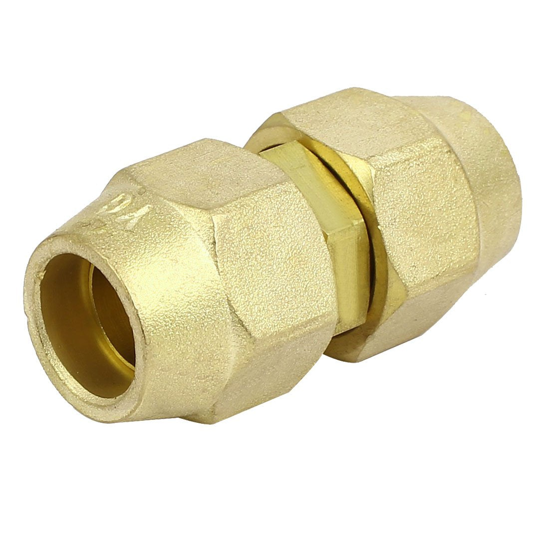 5/8BSP Double Brass Flare Nut Air Conditioner Part Fitting for 5/8-inch Dia Pipe