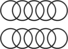 Nitrile Rubber O-Rings 51mm OD 44.8mm ID 3.1mm Width, Metric Sealing Gasket, Pack of 10